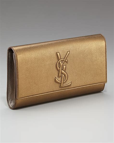 saint laurent clutch gold|saint laurent clutch sale.